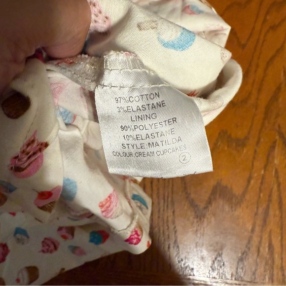 Lindy Bop Matilda Cupcake Print Fit & Flare Dress 18 Retro Inspired Rockabilly - Picture 12 of 16